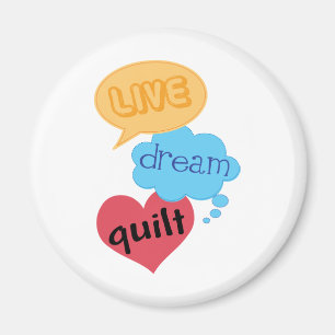 Geschenk für Quilter Magnet