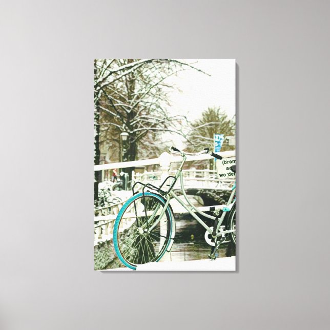 Geschenk für Radfahrer Leinwanddruck (Vorderseite)