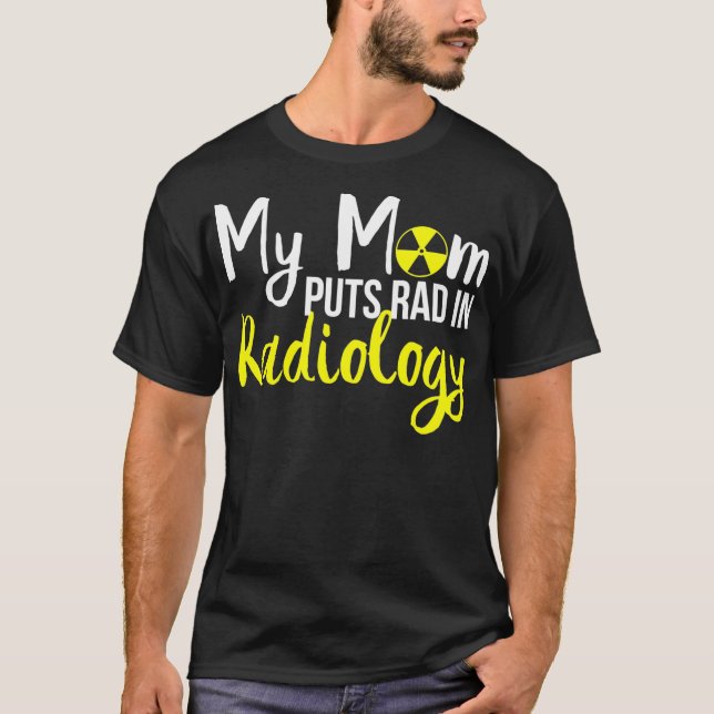 Geschenk für Radiologie XRay Tech Son oder Tochter T-Shirt (Vorderseite)