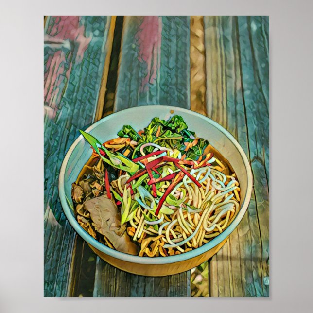 Geschenk für Ramen Poster (Vorne)