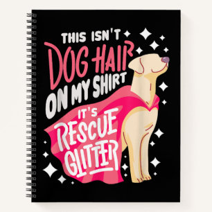 Geschenk für Rettungshund I Das ist nicht Hundehaa Notizbuch