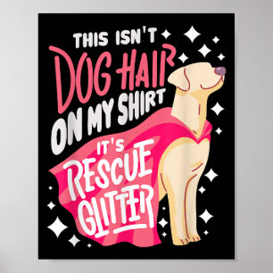 Geschenk für Rettungshund I Das ist nicht Hundehaa Poster