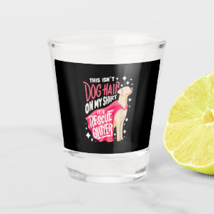 Geschenk für Rettungshund I Das ist nicht Hundehaa Schnapsglas