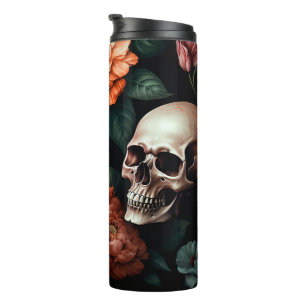 Geschenk für Schädel-Liebhaber Thermosbecher