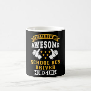 Geschenk für Schulbusfahrer Kaffeetasse