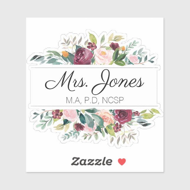 Geschenk für Schulpsychologie Aufkleber (Blatt)