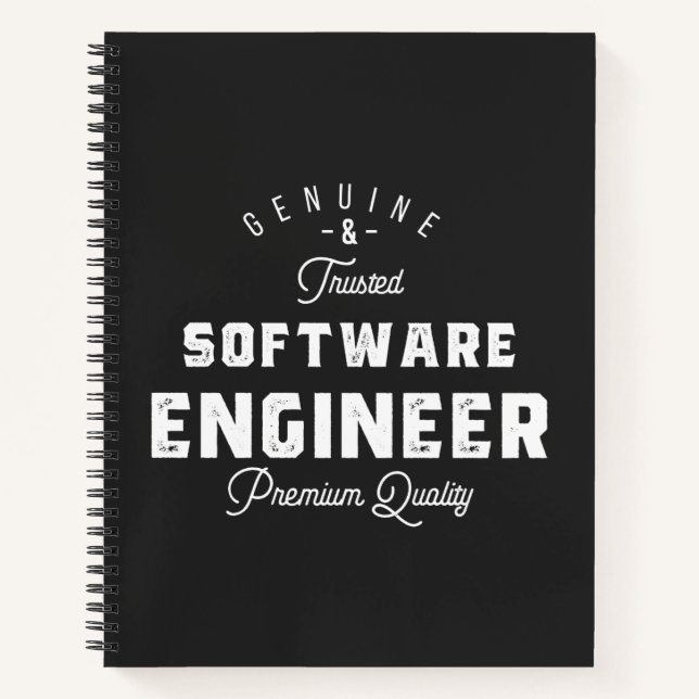 Geschenk für Softwareentwickler Notizbuch (Vorderseite)