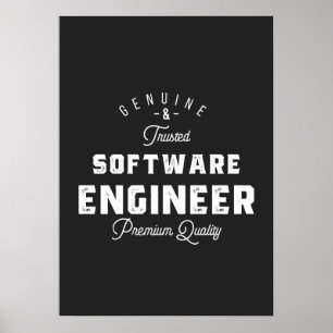 Geschenk für Softwareentwickler Poster