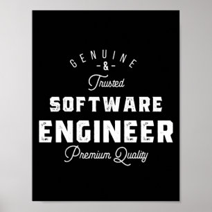 Geschenk für Softwareentwickler Poster