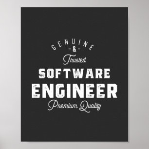 Geschenk für Softwareentwickler Poster