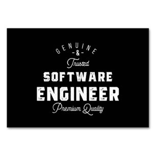 Geschenk für Softwareentwickler Tischnummer