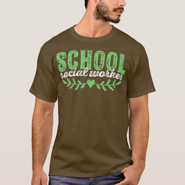 Geschenk für Sozialarbeiter T-Shirt (Vorderseite)