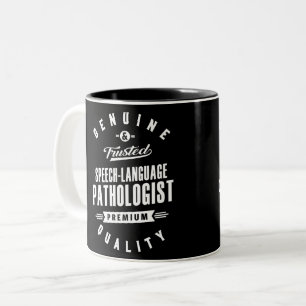Geschenk für Sprachpathologen Zweifarbige Tasse