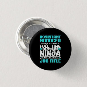 Geschenk für stellvertretende Führungskraft Button
