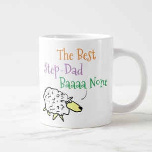 Geschenk für Step-Vater - Bester Step-Vater Jumbo-Tasse