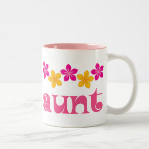 Geschenk für Tante Zweifarbige Tasse