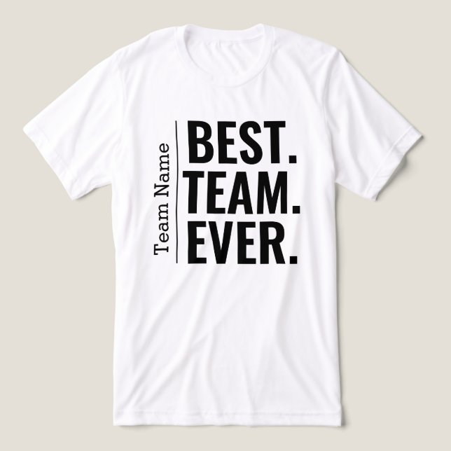 Geschenk für Teamkollegen Tri-Blend Shirt (Design Vorderseite)