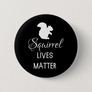 Geschenk für Tierpfleger Natur Eichhörnchen Button