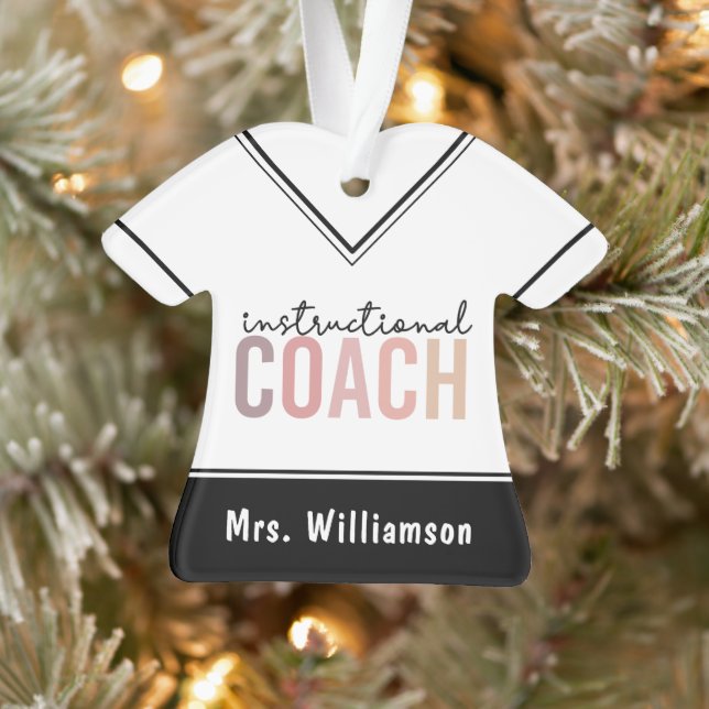 Geschenk für Trainer Ornament (Baum)