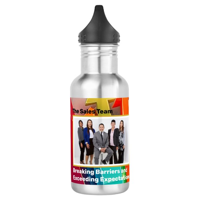 Geschenk für Unternehmen (Verkauf) Edelstahlflasche (Links)