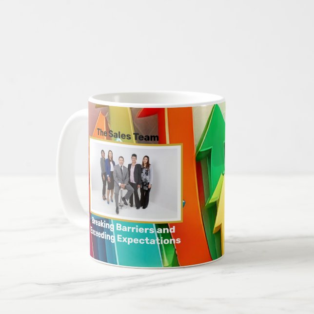 Geschenk für Unternehmen (Verkauf) Kaffeetasse (Vorderseite Links)