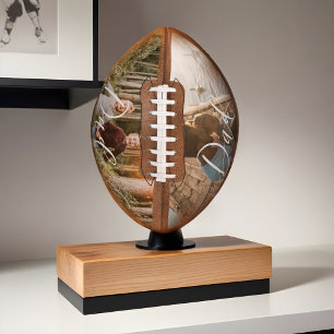 Geschenk für Vater   Klassische Script Calligraph Football