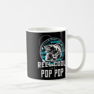 Geschenk für Vatertag Tee - Reel Cool Pop Pop Fish Kaffeetasse