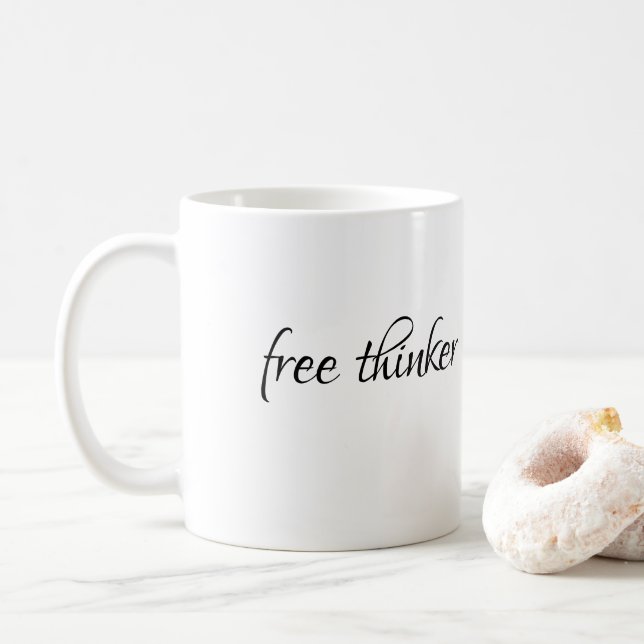 Geschenk für Verschwörungstheoretiker, Residenz de Kaffeetasse (Mit Donut)