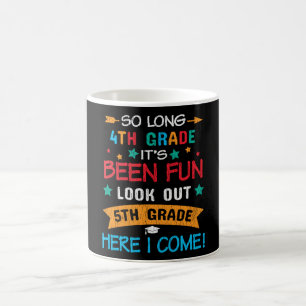 Geschenk für Viertklässler zur Versetzung in die 5 Kaffeetasse