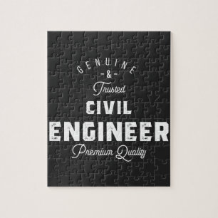 Geschenk für Zivile Ingenieure Puzzle