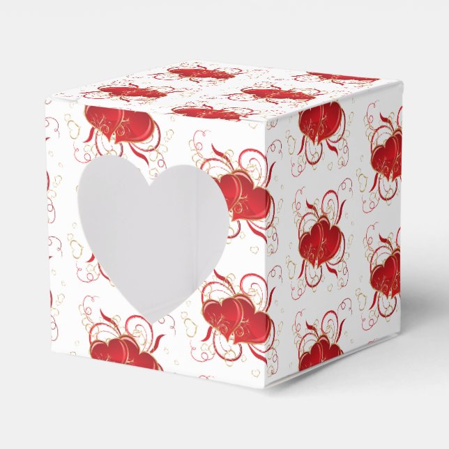 Geschenk/Gefallen Box-Valentine Herz Geschenkschachtel (Vorderseite)