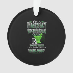 Geschenk Ich bin Apotheker Ornament