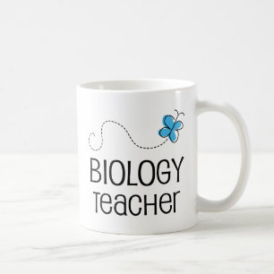 Geschenk-Idee für Biologie-Lehrer (Schmetterling) Tasse
