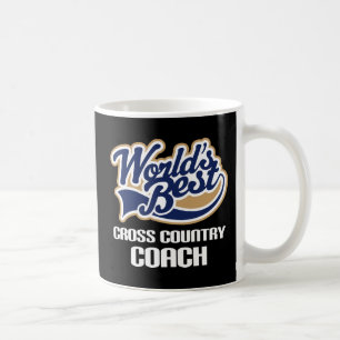 Geschenk-Idee für Cross Country-Trainer (Welten am Kaffeetasse