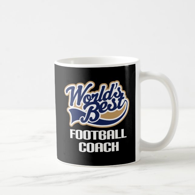 Geschenk-Idee für Fußball-Zug (Welten am besten) Tasse (Rechts)