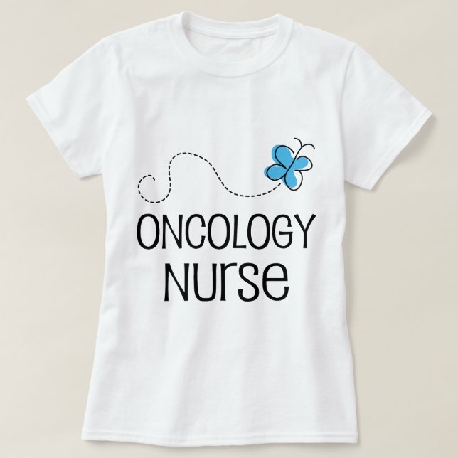 Geschenk-Idee für Onkologie-Krankenschwester T-Shirt (Design vorne)