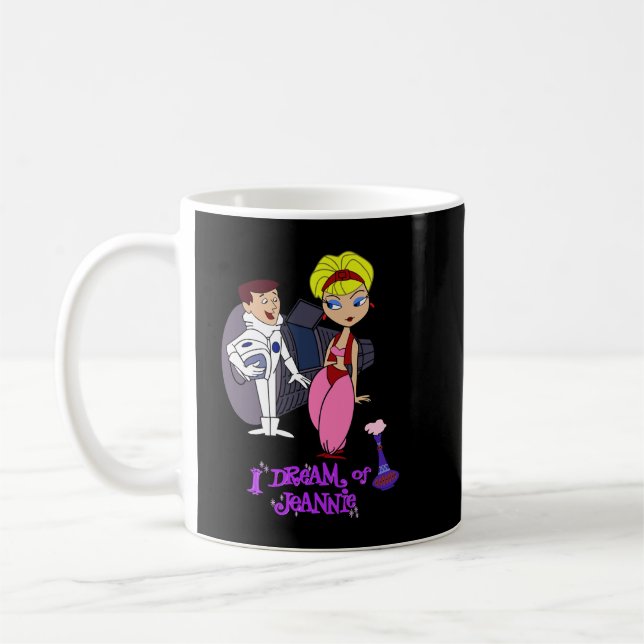 Geschenk Idee ich träume TV von Jeannie Sitcoms Fu Kaffeetasse (Links)