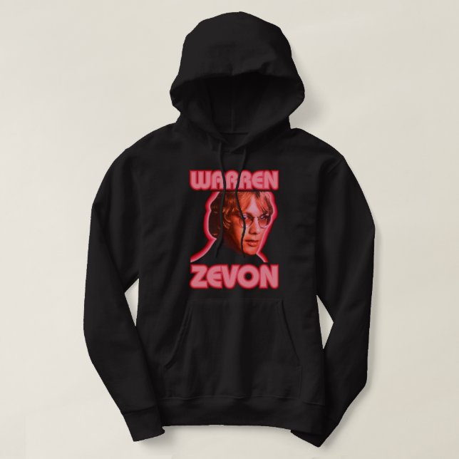 Geschenk Idee Warren Art Zevon Weihnachtsfeiertag Hoodie (Design vorne)