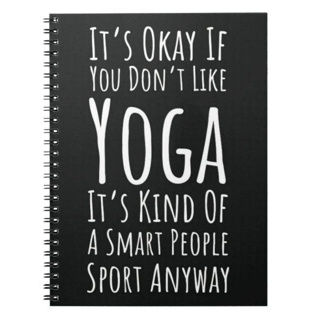 Geschenk Ideen für einen Yoga Lover Yogi für sie Notizblock (Vorderseite)