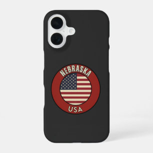 Geschenk im Stil des Nebraska Cornhusker State  iPhone 16 Hülle