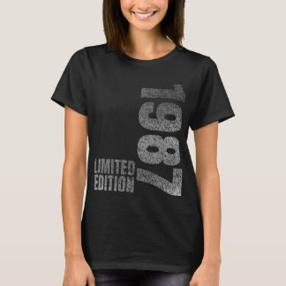 Geschenk in limitierter Auflage von 1987 T-Shirt