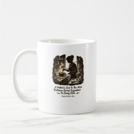 Geschenk-Kaffeetasse mit Mamas Liebe als Geheimzut Kaffeetasse