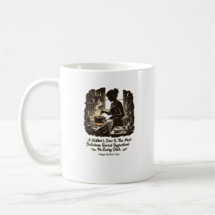 Geschenk-Kaffeetasse mit Mamas Liebe als Geheimzut Kaffeetasse