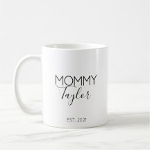 Geschenk Kaffeetasse zur Bekanntgabe einer Schwang