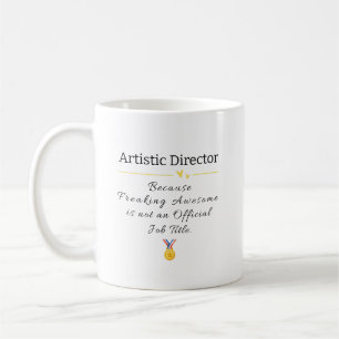 Geschenk künstlerischer Leiter - Zitat über kreati Kaffeetasse