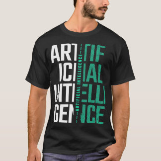 Geschenk künstlicher Intelligenz - Futuristischer  T-Shirt