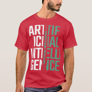 Geschenk künstlicher Intelligenz - Futuristischer  T-Shirt