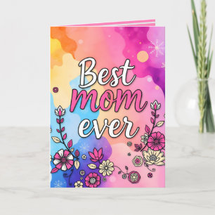 Geschenk Luxus Blumen Kollektion im Trend Karte