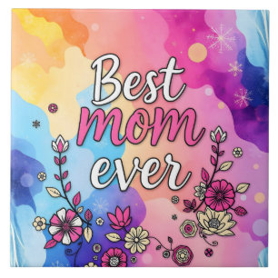 Geschenk Luxus Floral Trendy Collection Fliese