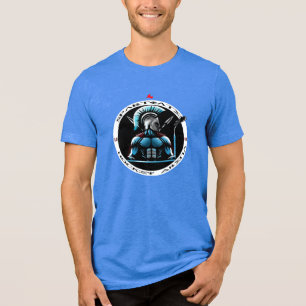 Geschenk Marseille Fans Spartiate Hockey Tri-Blend Shirt